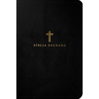 Livro - Biblia Sagrada Acf, Couro Soft, Preta, Letra Grande, Leitura Perfeita - Editora Thomas Nelso