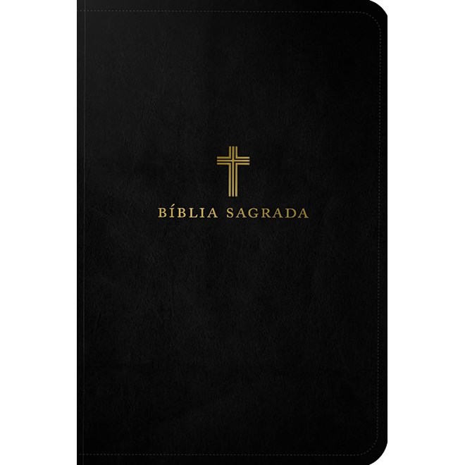 Livro - Biblia Sagrada Acf, Couro Soft, Preta, Letra Grande, Leitura Perfeita - Editora Thomas Nelso