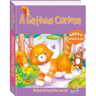 Livro - Bichos Divertidos em 3d: a Gatinha Curiosa - The Book Company
