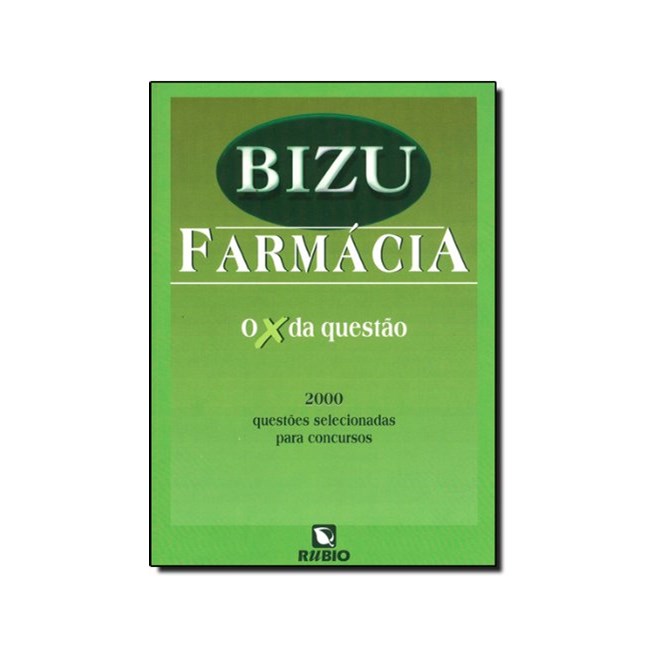 Livro - Bizu de Farmacia - 2000 Questoes *** - Costa - Rúbio