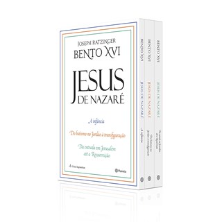 Livro Box Coletânea Jesus de Nazaré - Ratzinger - Planeta