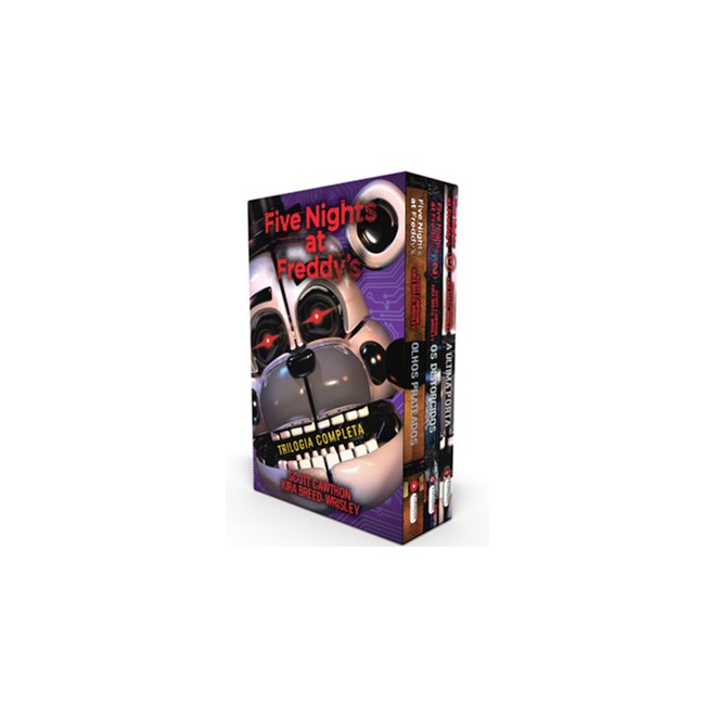 Box Five Nights At Freddys 3 Volumes Fnaf Jogos Frete Grátis