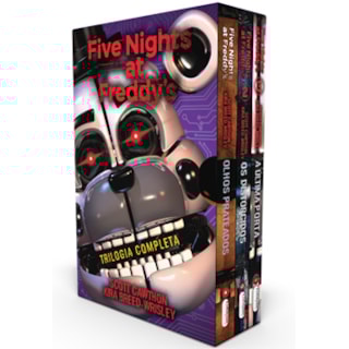 Livro Box Five Nights at Freddy’s - Cawthon - Intrínseca Livro Box Five Nights at Freddy’s - Cawthon - Intrínseca