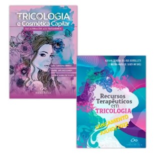 Livro Box Livros Tricologia Cosmetica Capilar e Tricologia Recursos Terapeuticos - Farmacêutica