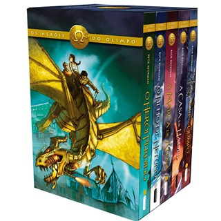 Livro - Box Os Heróis do Olimpo - Riordan - Intrínseca