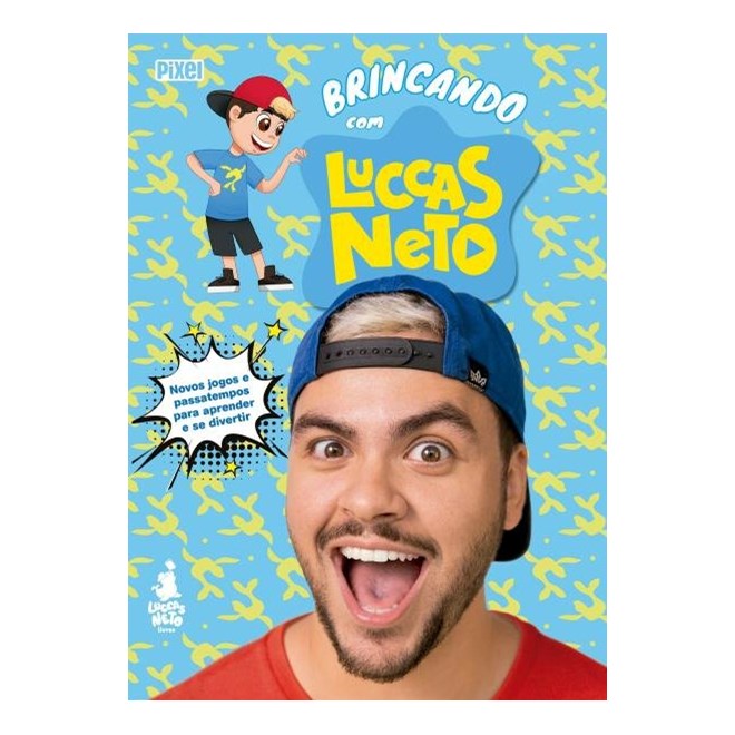 Livro - Brincando com Luccas Neto - Neto