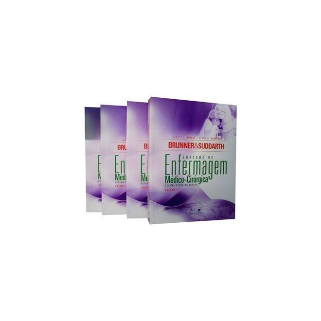 Livro - Brunner & Suddart - Tratado de Enfermagem Médico Cirúrgica # - 13ª edição Livro - Brunner & Suddart - Tratado de Enfermagem Médico Cirúrgica # - 13ª edição
