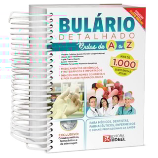 Livro - Bulario Detalhado - Bulas de a a Z - Ferreira