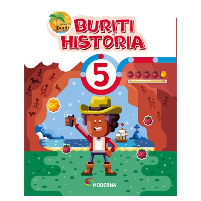 Livro - Buriti - Historia - 5 ano - Editora Moderna