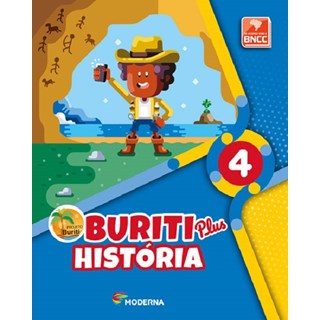 Livro - Buriti Plus Historia - 4 ano - Editora Moderna