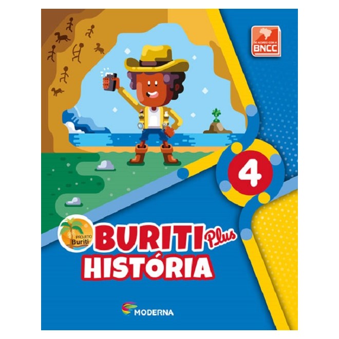 Livro - Buriti Plus Historia - 4 ano - Editora Moderna