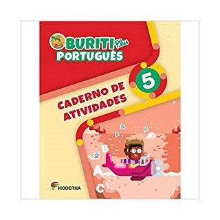 Livro - Buriti Plus Portugues: 5  Ano - Caderno de Atividades - Editora Moderna