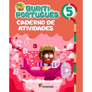 Livro - Buriti - Portugues - 5 Ano - Caderno de Atividades - Editora Moderna