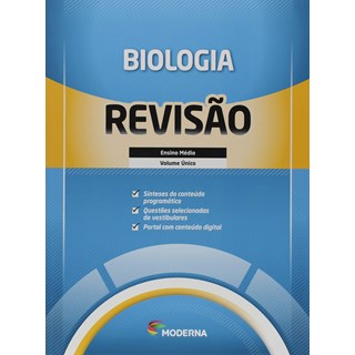 Livro - Caderno de Revisao - Biologia - Volume Unico - Editora Moderna