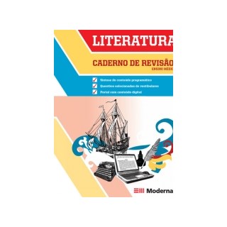 Livro - Caderno de Revisao: Literatura - Volume Unico - Editora Moderna