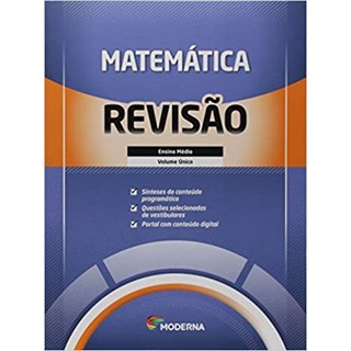 Livro - Caderno de Revisao - Matematica - Volume Unico - Editora Moderna