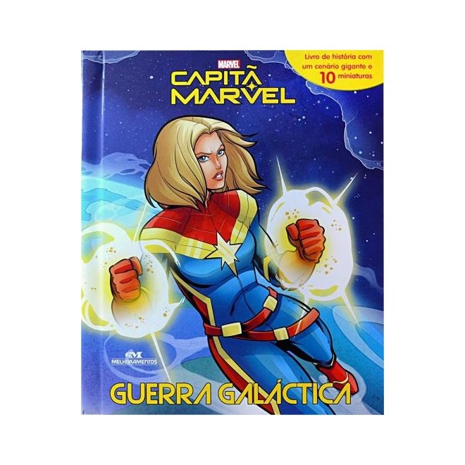 Livro - Capita Marvel - Guerra Galactica - Marvel