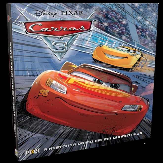 Livro - Carros 3 - a Historia do Filme em Quadrinhos - Disney - Pixar