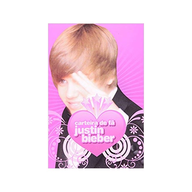 Livro - Carteira de Fa Justin Bieber - Tadeu