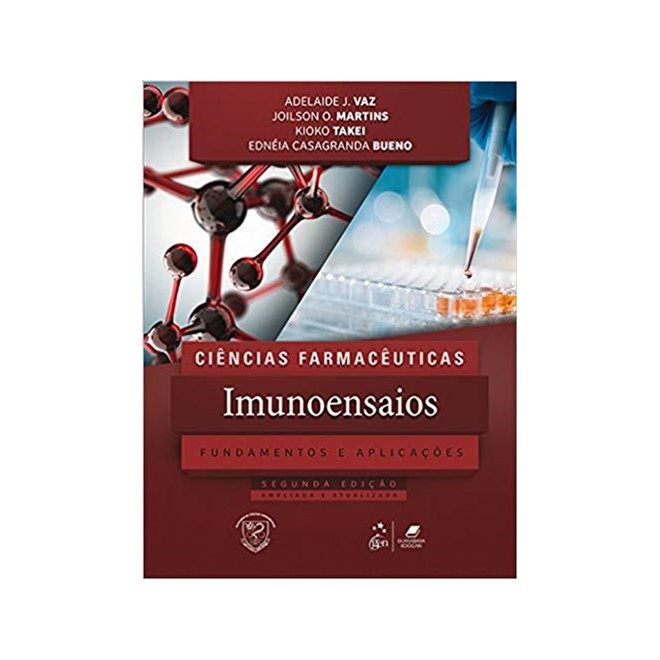 Livro Ciências Farmacêuticas - Imunoensaios - Vaz - Guanabara