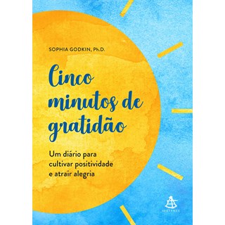 Livro - Cinco Minutos de Gratidao: Um Diario para Cultivar Positividade e Atrair al - Godkin