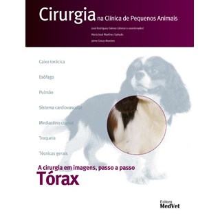 Livro Cirurgia na Clínica de Pequenos Animais Tórax - Morales - Medvet