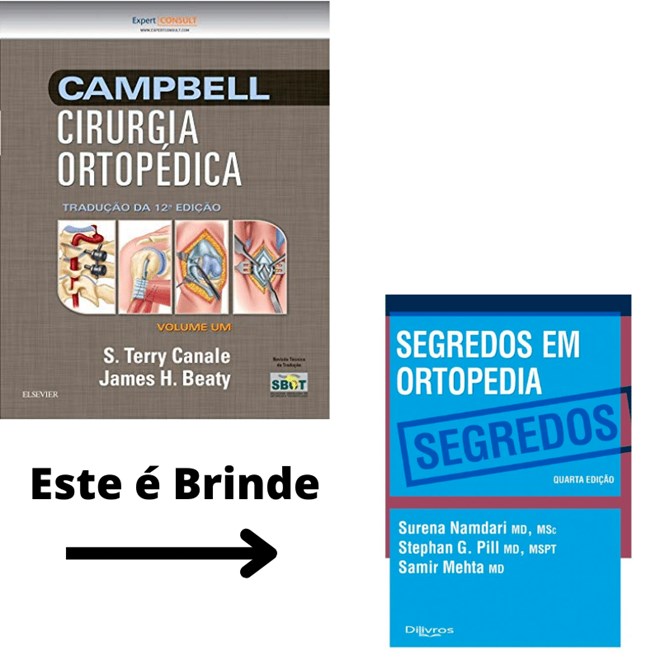 Livro - Cirurgia Ortopédica de Campbell - Canale - 4 Volumes