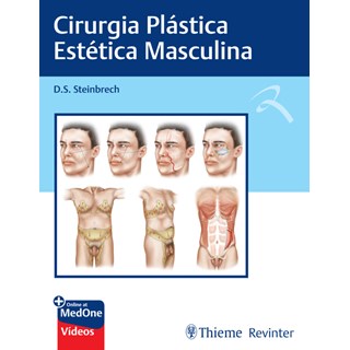 Livro Cirurgia Plástica Estética Masculina - Steinbrech - Revinter