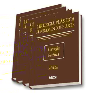 Livro - Cirurgia Plástica - Fundamentos e Arte - Mélega - Coleção 4 vols Livro - Cirurgia Plástica - Fundamentos e Arte - Mélega - Coleção 4 vols