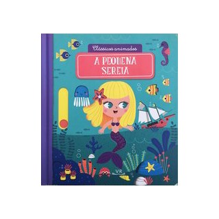 Livro - Classicos Animados: a Pequena Sereia - Vergara & Riba