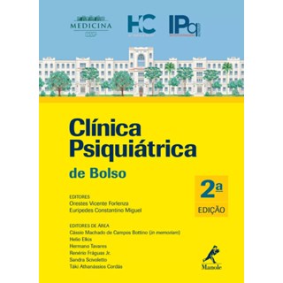 Livro Clínica Psiquíatrica de Bolso - Forlenza - Manole