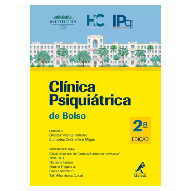 Livro Clínica Psiquíatrica de Bolso - Forlenza - Manole