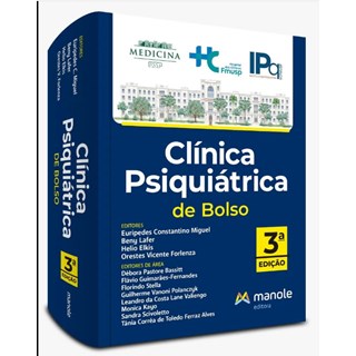Livro Clínica Psiquiátrica de Bolso - Forlenza - Manole