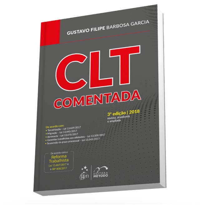 Livro - Clt - Comentada - Garcia