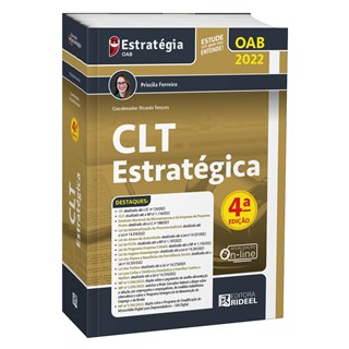 Livro CLT Estratégica 4ª Edição - Ferreira - Rideel