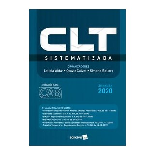 Livro - Clt - Sistematizada - Aidar/calvet/belfort