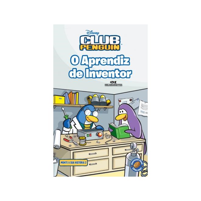 Livro - Club Penguin - O Aprendiz De Inventor - Melhoramentos