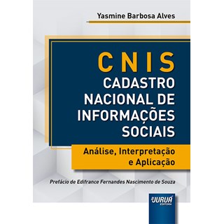 Livro - Cnis - Cadastro Nacional de Informacoes Sociais - Alves
