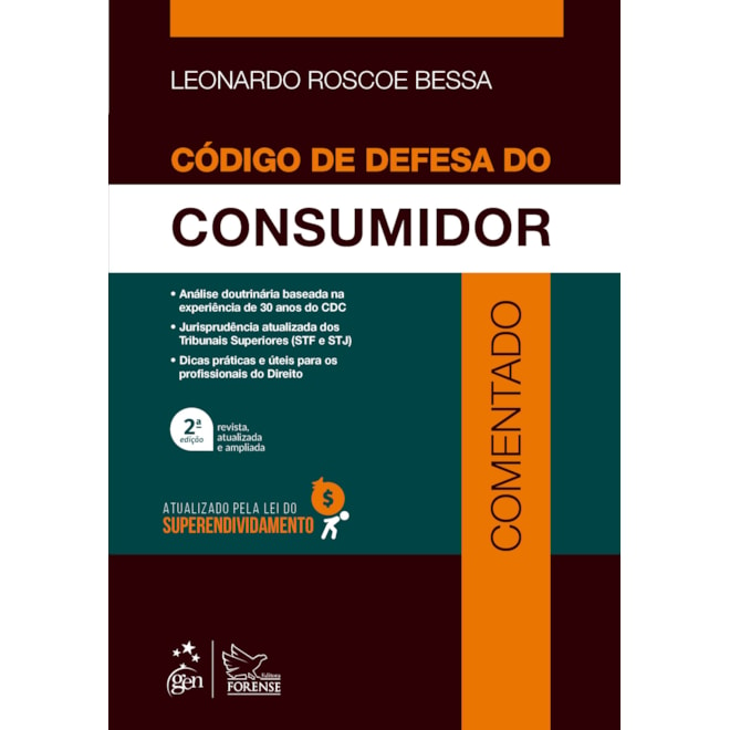 Livro - Codigo de Defesa do Consumidor Comentado - Bessa