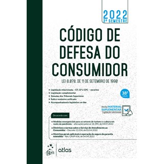 Livro Código de Defesa do Consumidor: Lei 8.078, de 11 de Setembro de 1990 - Atlas