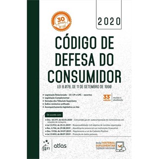 Livro - Codigo de Defesa do Consumidor - Lei 8.078, de 11 de Setembro de 1990 - Editora Atlas