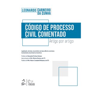 Livro Código de Processo Civil Comentado - Cunha - Forense
