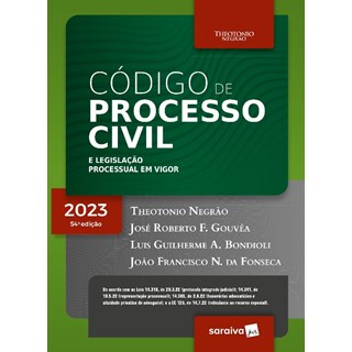 Livro - Codigo de Processo Civil e Legislacao Processual em Vigor - Negrao