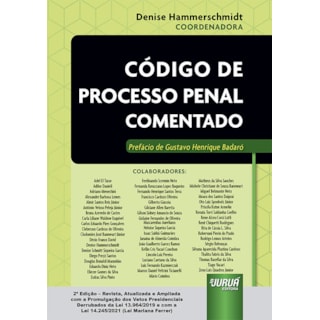 Livro - Codigo de Processo Penal Comentado - Hammerschmidt