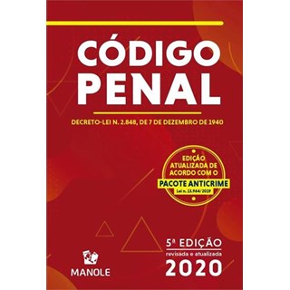 Livro - Código Penal 2020 - Manole