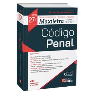 Livro Código Penal 27ª Edição - Figueiredo - Rideel