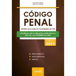 Livro - Codigo Penal (edicao Bolso) - Vieira