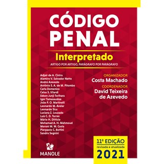 Livro - Codigo Penal Interpretado - 11ed/21 - Costa Machado; David