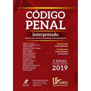 Livro - Codigo Penal Interpretado - 9  Edicao - Costa Machado, David