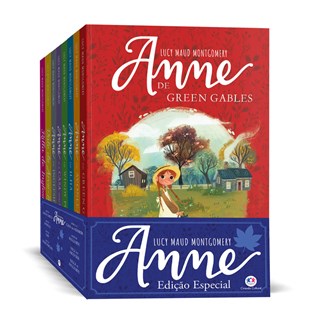 Livro - Colecao Anne de Green Gables com 8 Livros Mais Diario de Aventuras - Montgomery